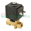 Elettrovalvola 12 V a due vie servo comandata da 1/4"