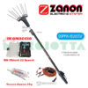 Abbacchiatore elettrico Zanon Albatros F - AL 200 AL 300 a 33 Volt telescopico