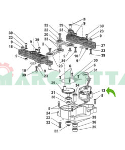 Motore elettrico Zanon cod. 3250195