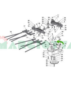 Pignone Z9 per abbacchiatore Zanon cod. 5120120