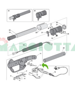 Scheda inverter Six-Step Zanon per abbacchiatore Albatros F 33V cod. 3250202