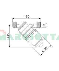 Filtri a dischi da 1" serie 325 Arag
