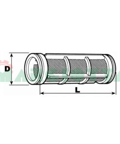 Cartuccia di ricambio per filtri Arag 38 x 125 mm