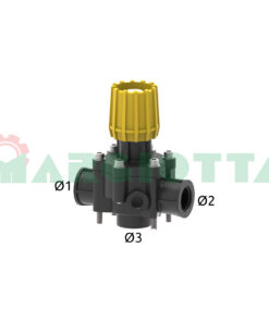 Valvola manuale proporzionale 20l/min 1"M pressione 20 bar – portata 180 l/min Arag