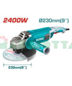 Smerigliatrice Angolare 2400W - 230mm, 6400rpm, M14 Total
