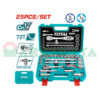 Set di chiavi a bussola 1/2” in valigetta 25 pezzi Total