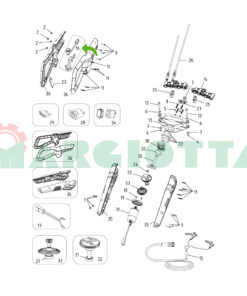 Cablaggio impugnatura Master Campagnola 0120.0667