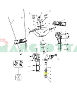 Distanziale cuscinetti Campagnola 0128.0222